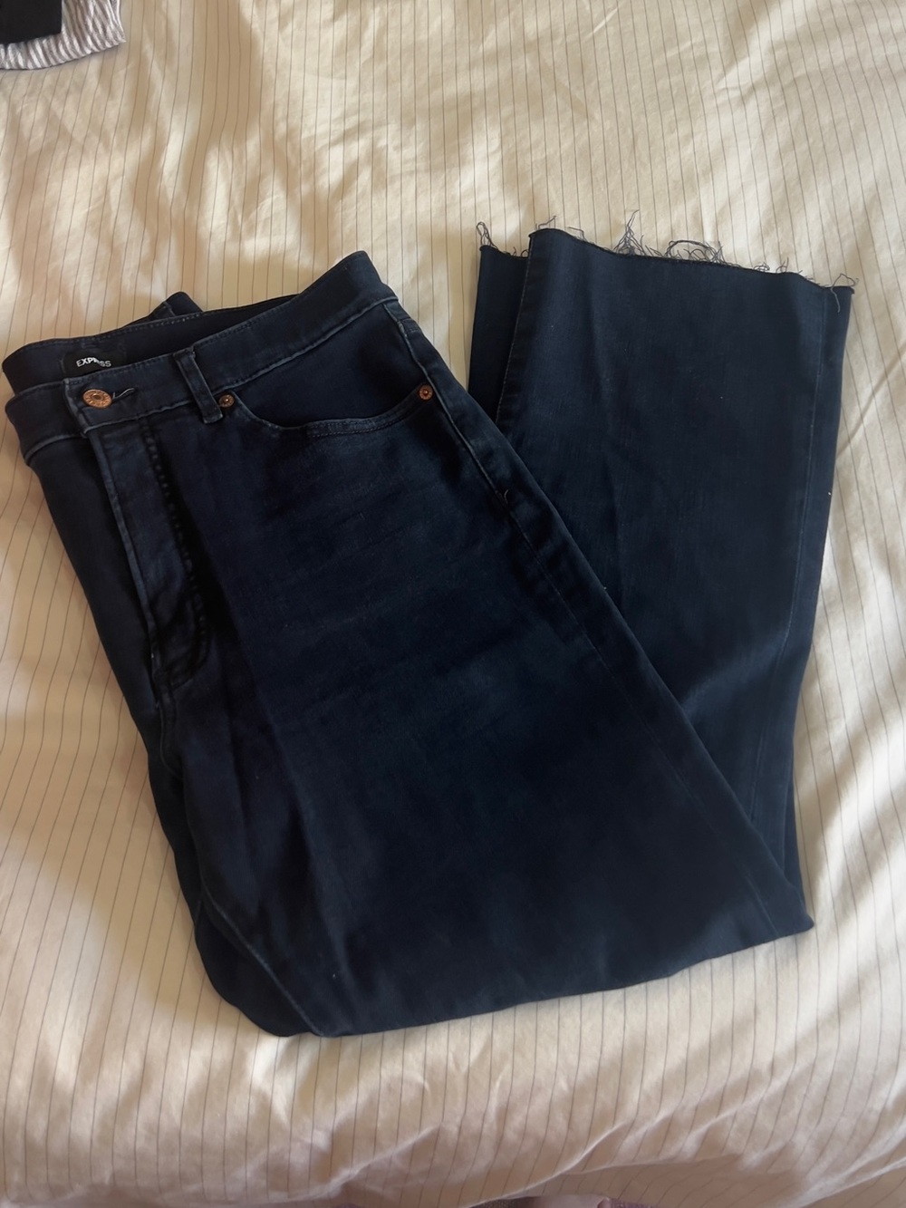 Express Cropped Flare Jean